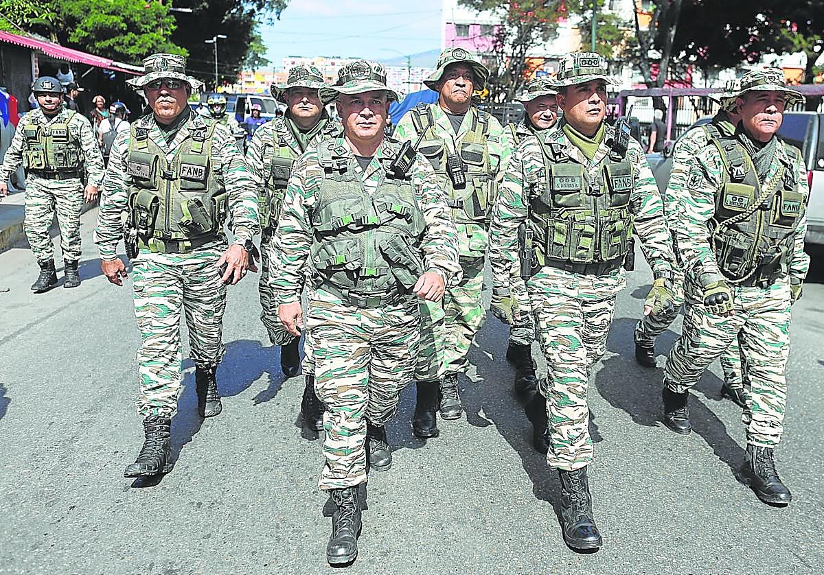 Las milicias bolivarianas se preparan ante la posibilidad de un ataque del ejército estadounidense.