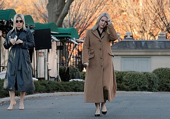 Karoline Leavitt, portavoz de la Casa Blanca.