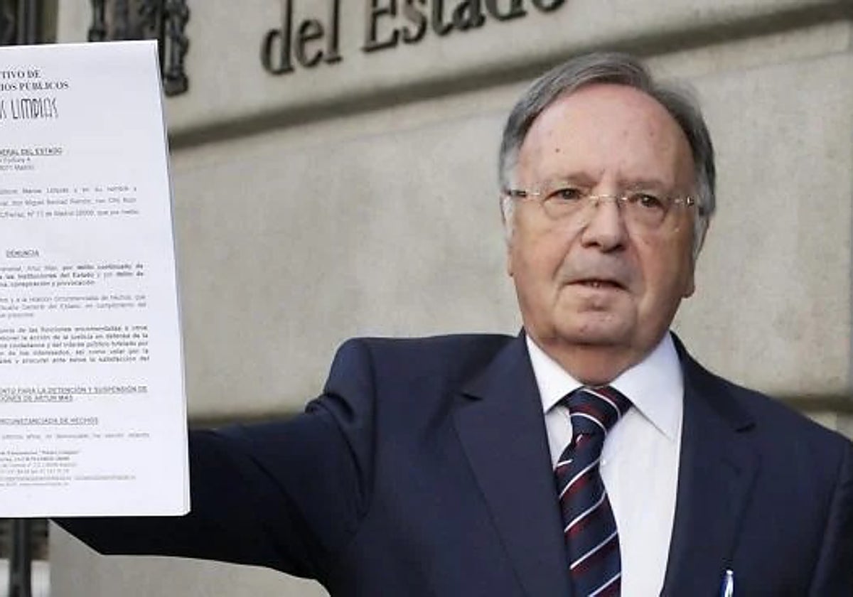 Miguel Bernard, líder de Manos Limpias