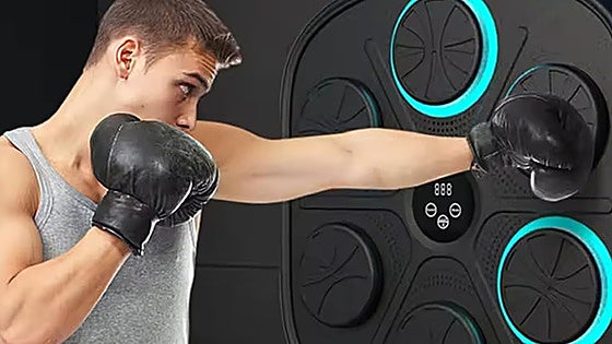 Entrena y diviértete en casa con estas máquinas de boxeo musical. ¡Son adictivas!