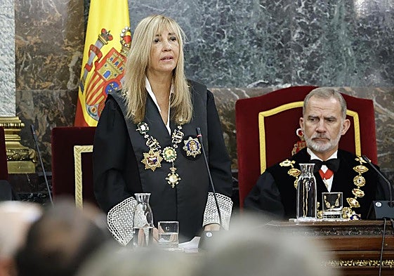 La presidenta del Tribunal Supremo y el Consejo General del Poder Judicial (CGPJ), Isabel Perelló.