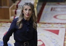 La vicepresidenta segunda, Yolanda Díaz.