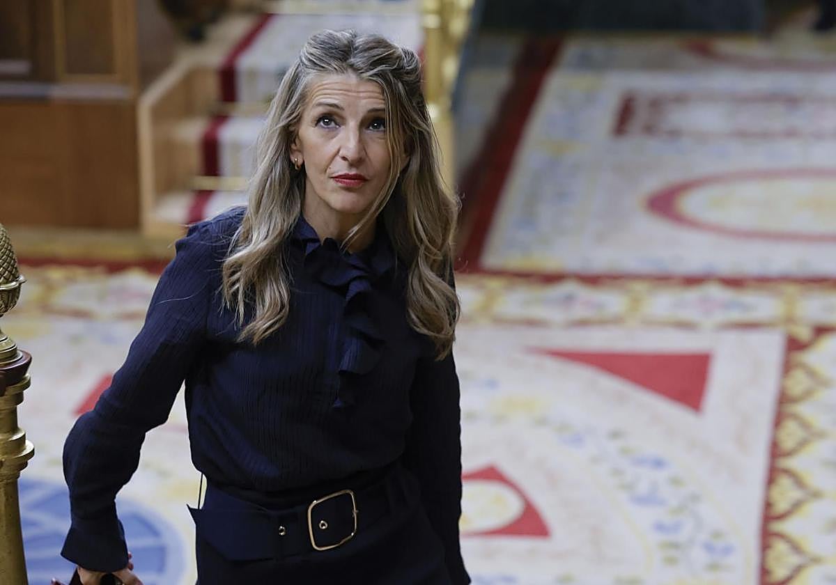 La vicepresidenta segunda, Yolanda Díaz.