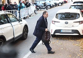José Luis Ábalos entra en el Supremo esta mañana