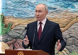 Vladímir Putin, presidente de Rusia.
