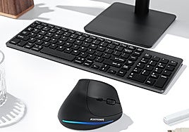 Despídete del dolor de muñeca con el ratón vertical ergonómico ECHTPower