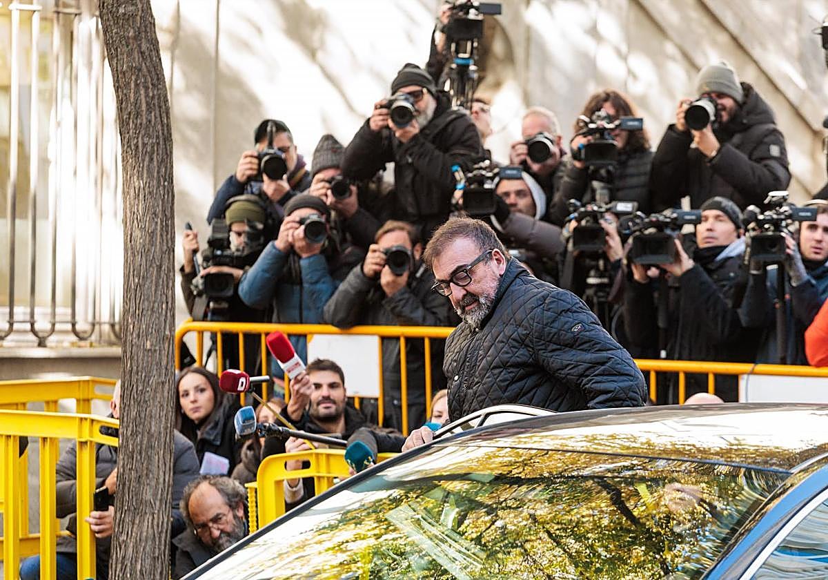 El exasesor Koldo García a su llegada al Tribunal Supremo este jueves