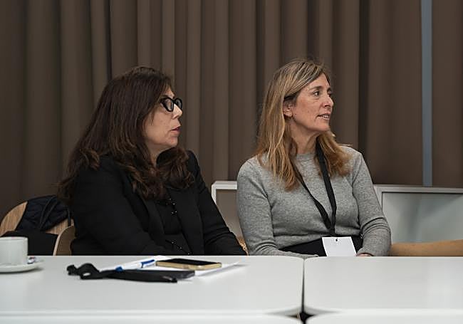 Nuria Mayoral (Tendam) y Ainhoa Bergés (Vocento).