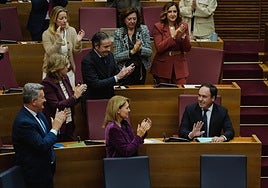 Juanfran Pérez Llorca, esta mañana