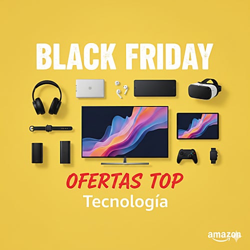 Black Friday 2025: ya están aquí las ofertas top con lo último en tecnología de Amazon