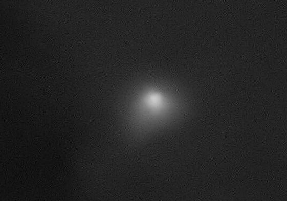 Imagen del cometa.