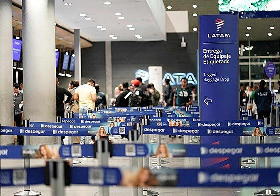 Imagen de un aeropuerto venezolano.
