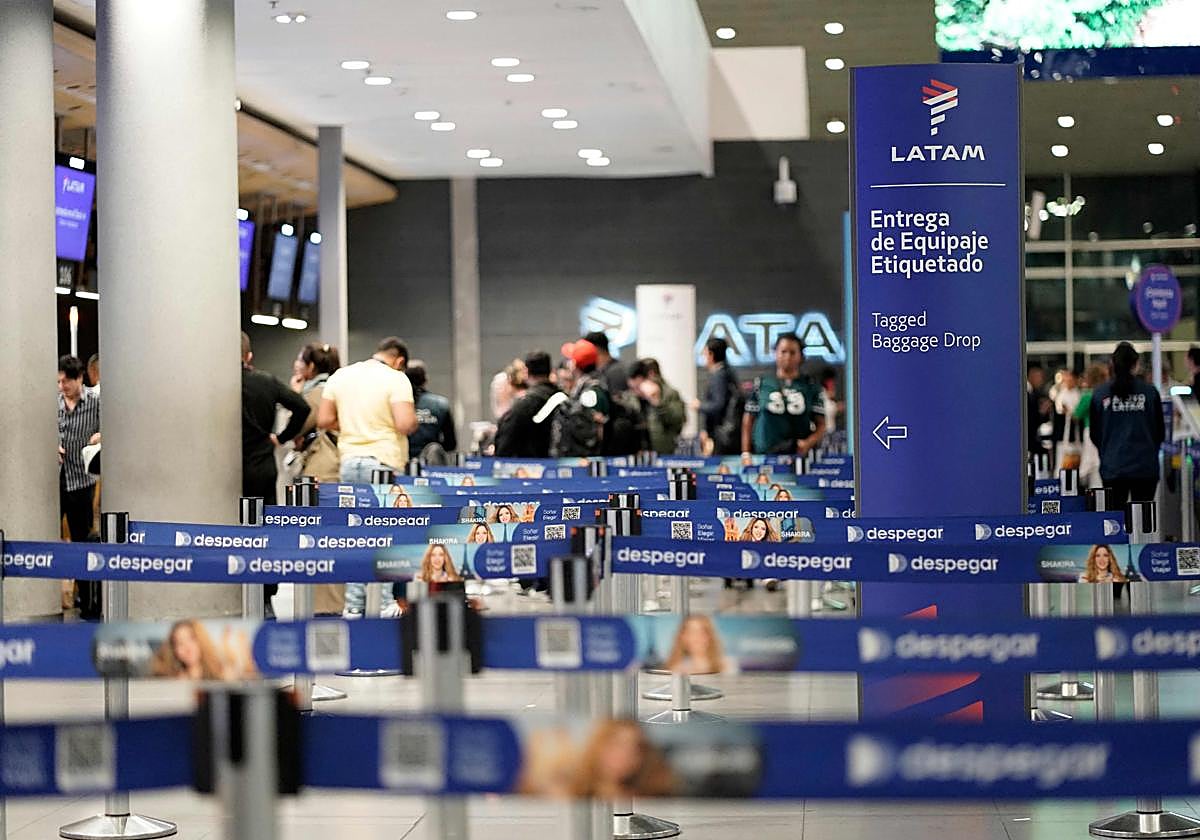 Imagen de un aeropuerto venezolano.