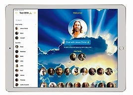 La popular aplicación Text With Jesus ofrece a los creyentes la opción de 'hablar' con personajes bíblicos.
