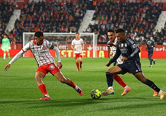 Así hemos narrado el pobre empate del Madrid en Girona