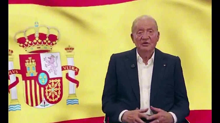 Juan Carlos I difunde un vídeo donde reivindica su papel en la Transición y pide apoyo para el Rey