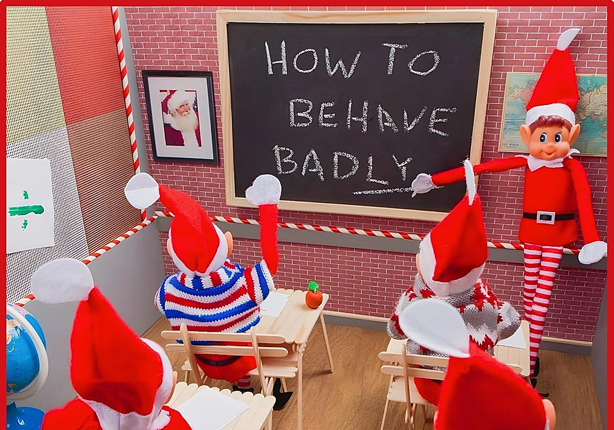 Déjate seducir por estos traviesos elfos para decorar tu casa en Navidad