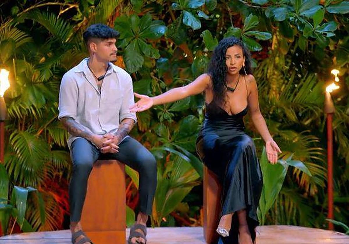 Álvaro and Mayeli, in 'The Island of Temptations'.