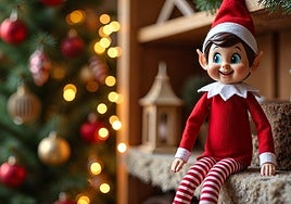 Este elfo de Papá Noel será el protagonista de tu decoración navideña