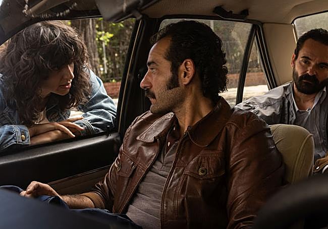 Teresa Garzón y Jesús Carroza, en un instante de la película.