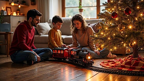 Los mejores trenes eléctricos que invadirán tu casa de espíritu navideño