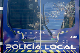 Imagen de agentes de la Policía Local de Sevilla