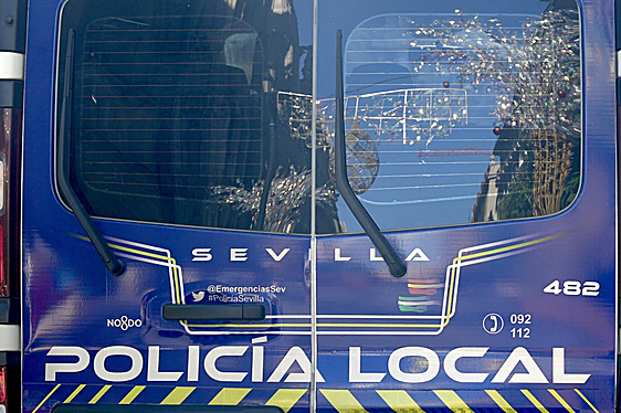 Imagen de agentes de la Policía Local de Sevilla