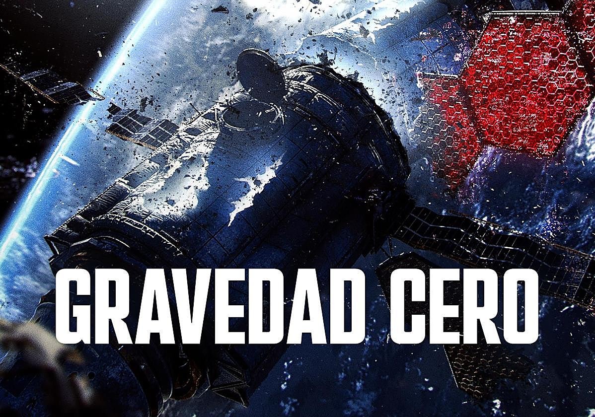 Cartel promocional de la película 'Gravedad cero'.