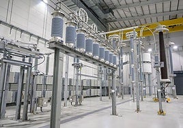 Estación convertidora de Hunterston.