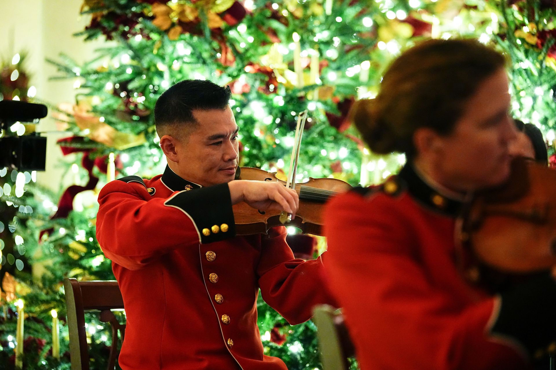 Los Trump ya celebran la Navidad en la Casa Blanca