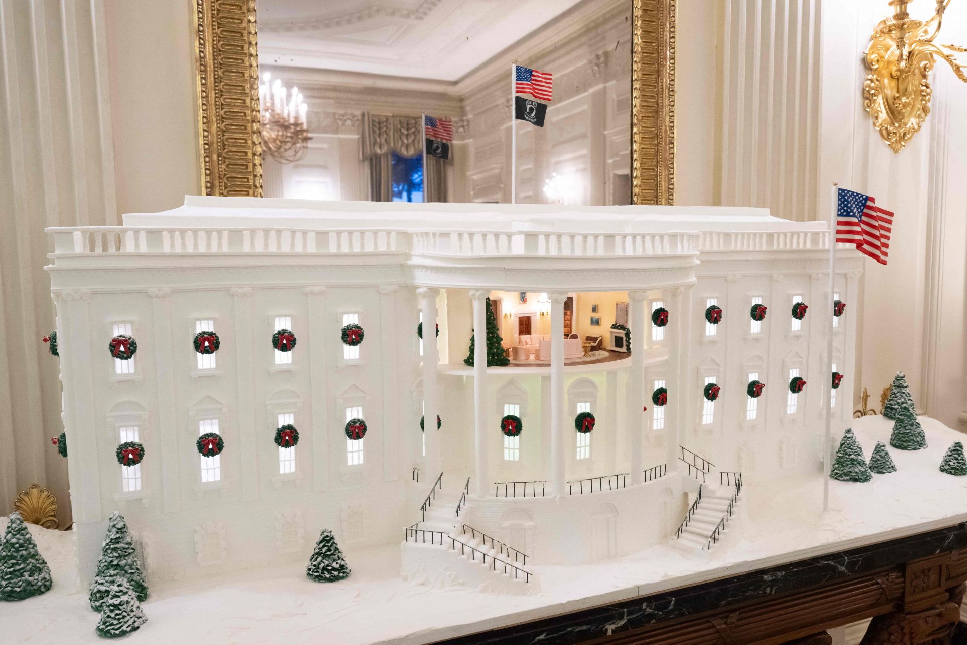 Los Trump ya celebran la Navidad en la Casa Blanca