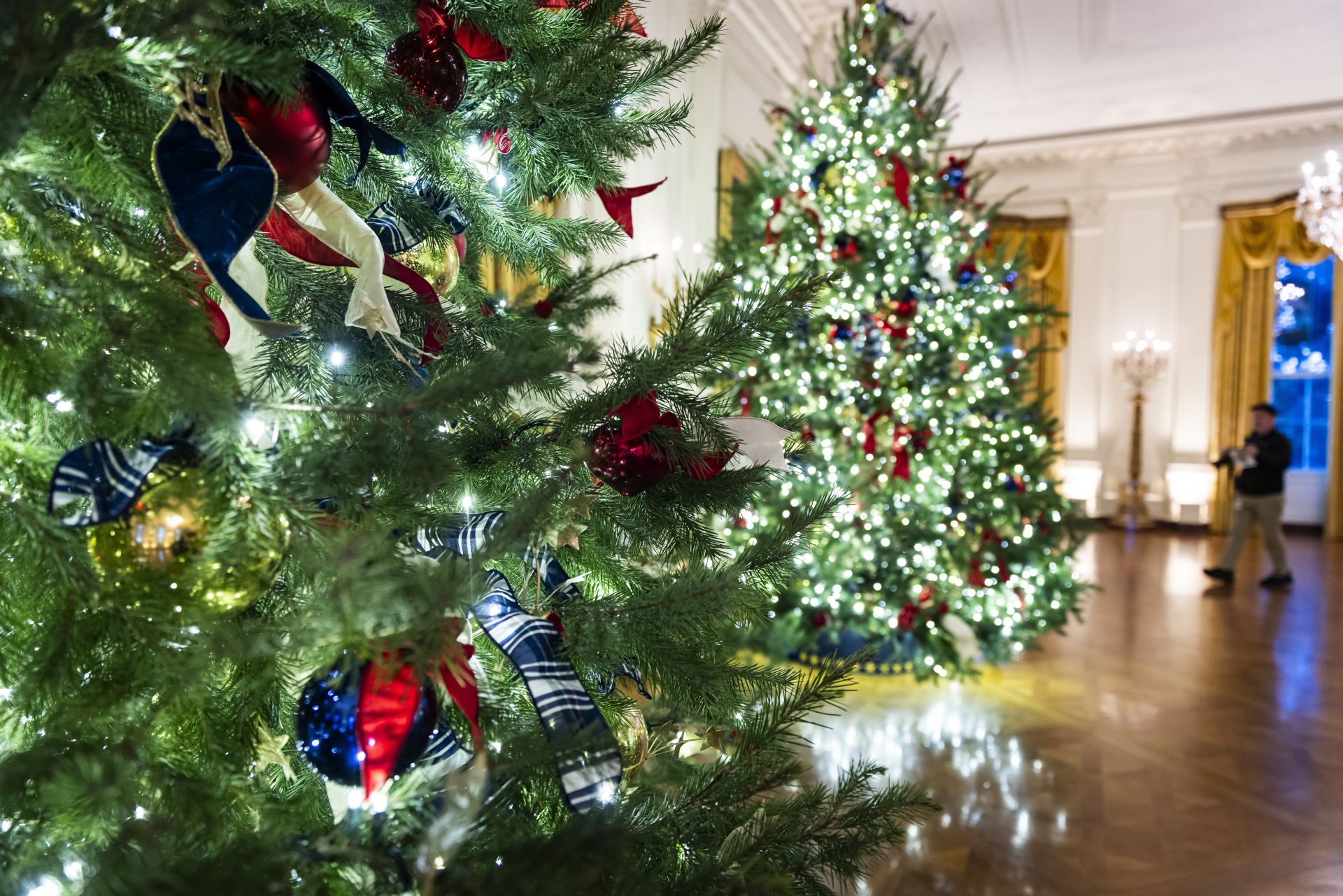Los Trump ya celebran la Navidad en la Casa Blanca