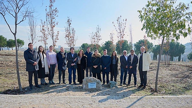 Nueva siembra de árboles en el Bosque del Propósito de Madrid: las raíces de la responsabilidad social