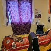 El dormitorio deshabitado de una de las hijas.