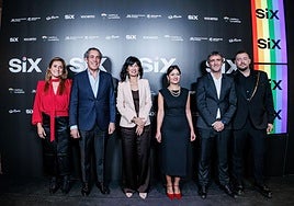 Presentación de la revista Six, en imágenes