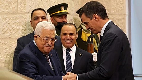 Abás y Sánchez se reunirán el miércoles en Madrid para reforzar el «apoyo» de España a Palestina