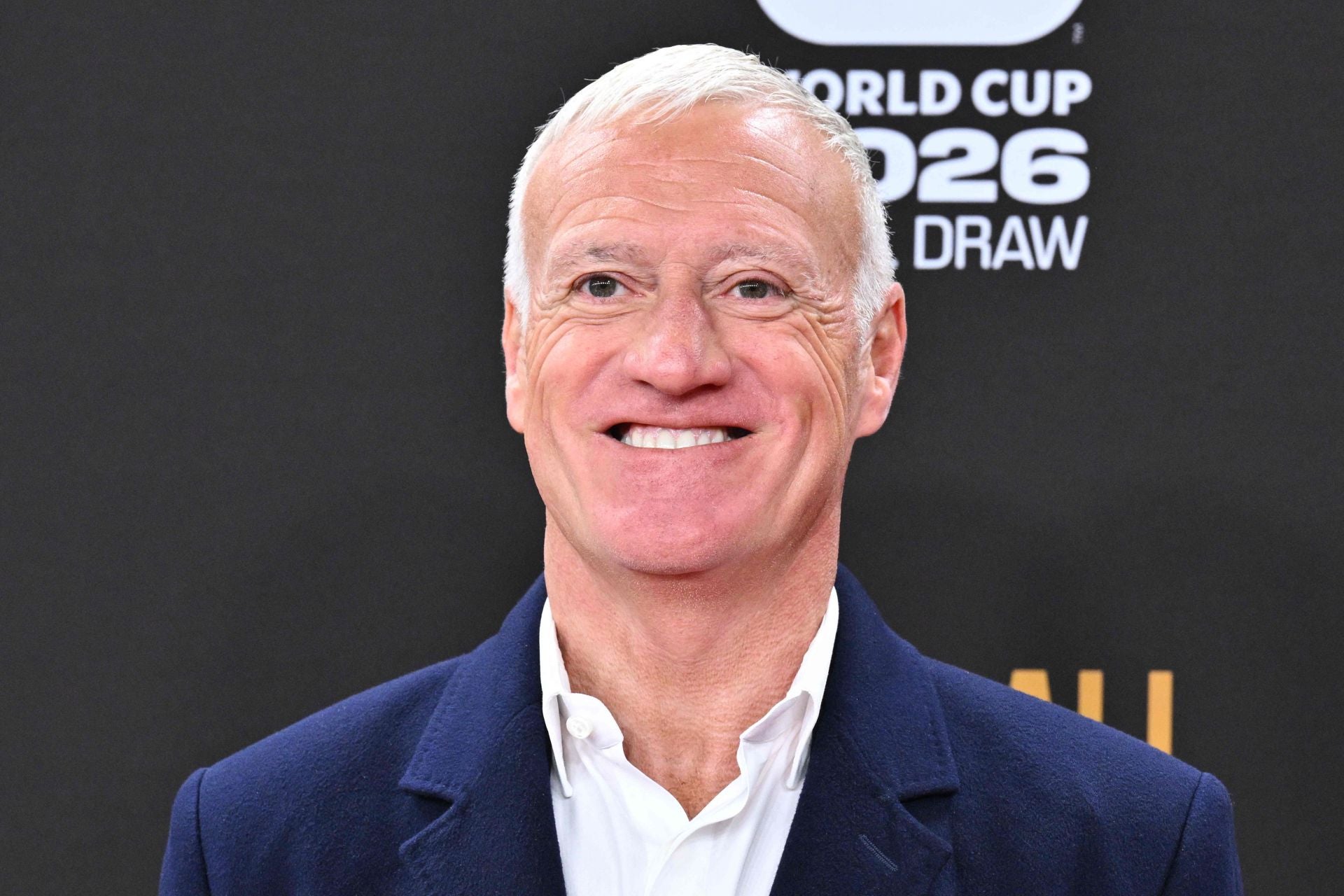 El seleccionador francés, Didier Deschamps, a su llegada al John F. Kennedy Center for the Performing Arts.