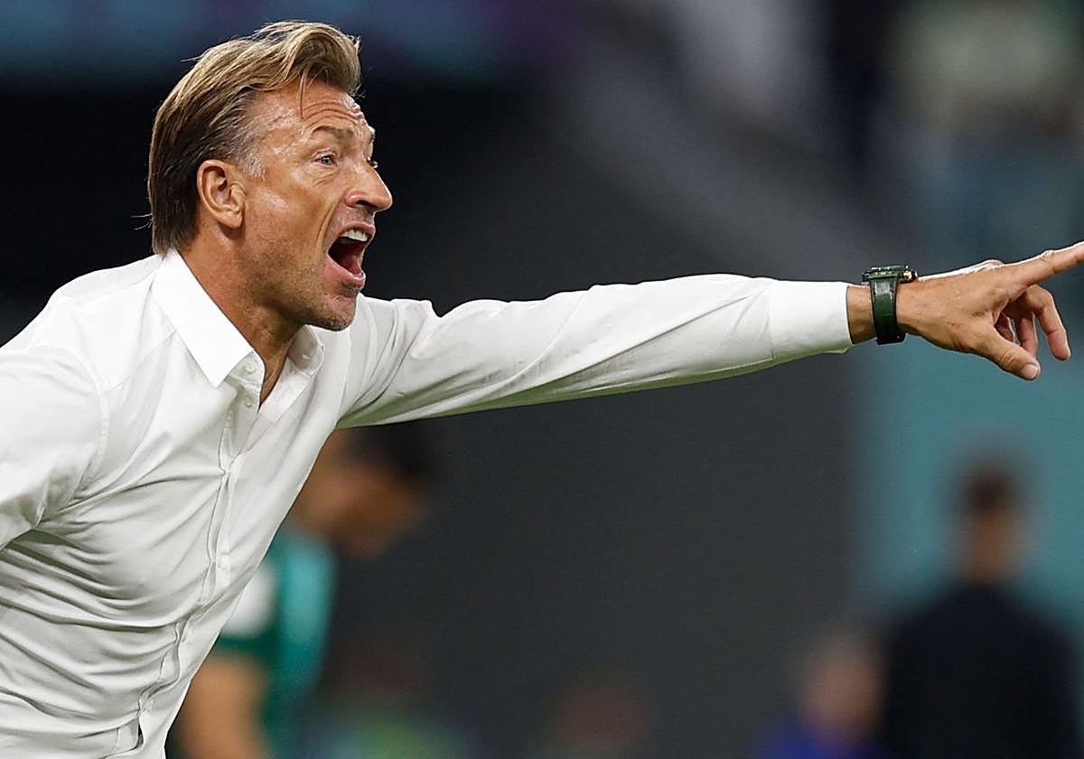 Hervé Renard, seleccionador de Arabia Saudí.