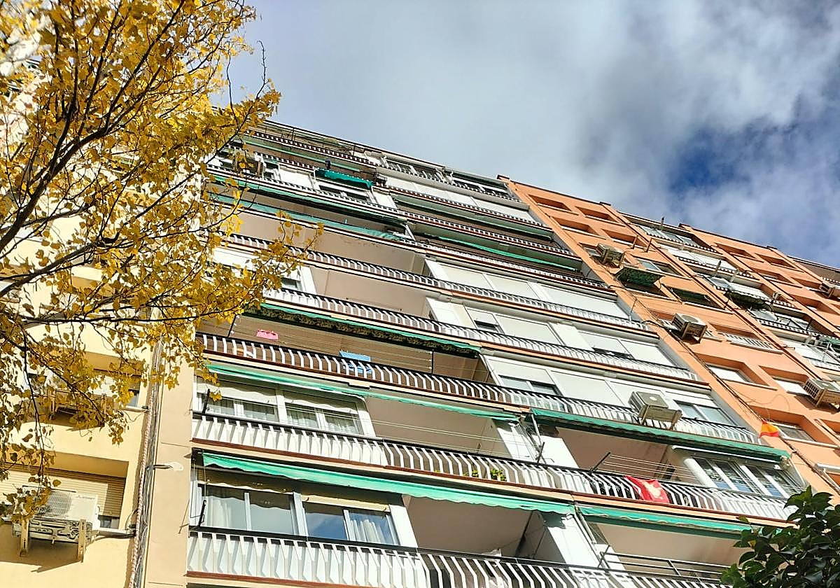 El edificio en el que ha tenido lugar el suceso