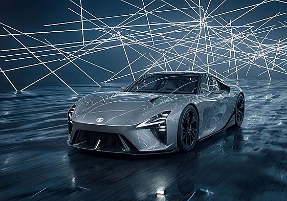 El concept car deportivo y eléctrico de Lexus