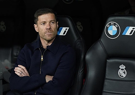 Xabi Alonso, tocado antes de la visita de Guardiola