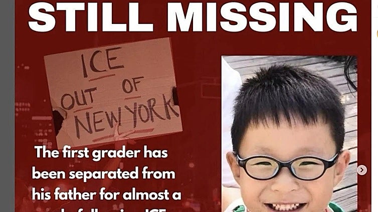 Un niño chino de 6 años encarna la crueldad de Trump con los inmigrantes