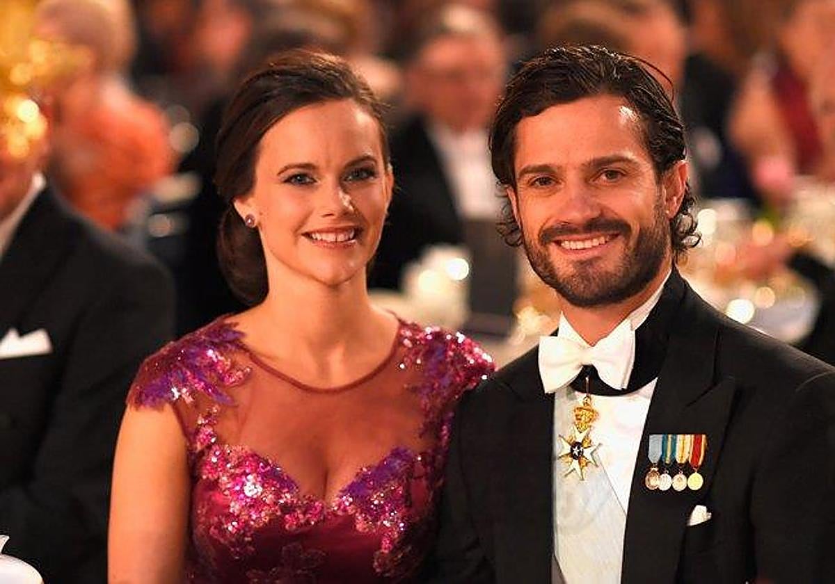Sofía de Suecia y Carlos Felipe.
