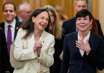 Machado advierte en Oslo que Venezuela ha «sido invadida por agentes rusos, iraníes, de Hezbolá y Hamás»