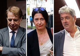 Vicente Fernández, Leire Díez y Antxon Alonso