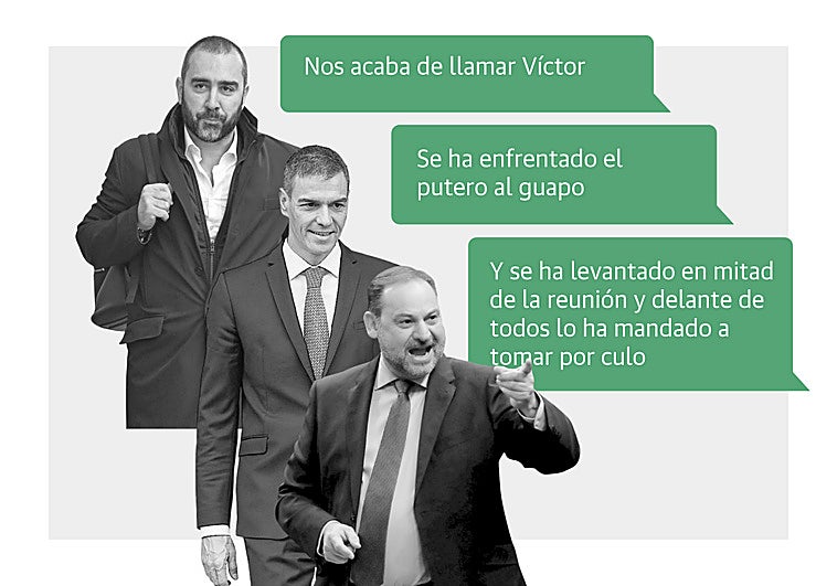 «El putero se ha enfrentado al guapo»: el choque de Ábalos con Sánchez por su cese