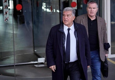Laporta affirms before the judge of the 'Negreira case' that Barça is an 
