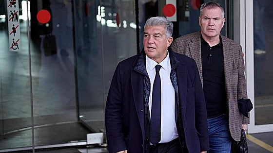 Laporta afirma ante la jueza del 'caso Negreira' que el Barça es un «ejemplo en el mundo»