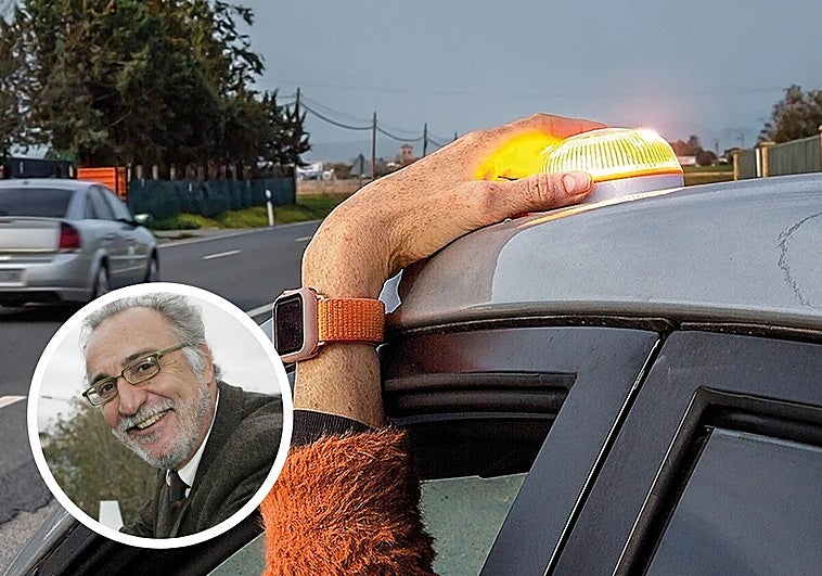 Pere Navarro, director general de Tráfico: «La multa por no llevar la baliza V16 en el coche será de 80 euros y no va a haber prórroga»