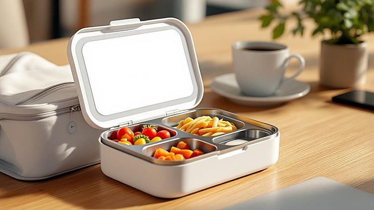 Estas fiambreras eléctricas facilitan comer caliente vayas donde vayas